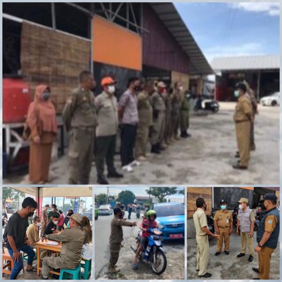 Pelaksanaan Giat PPKM Level II Berbasis Mikro di Wilayah Kecamatan Balikpapan Utara