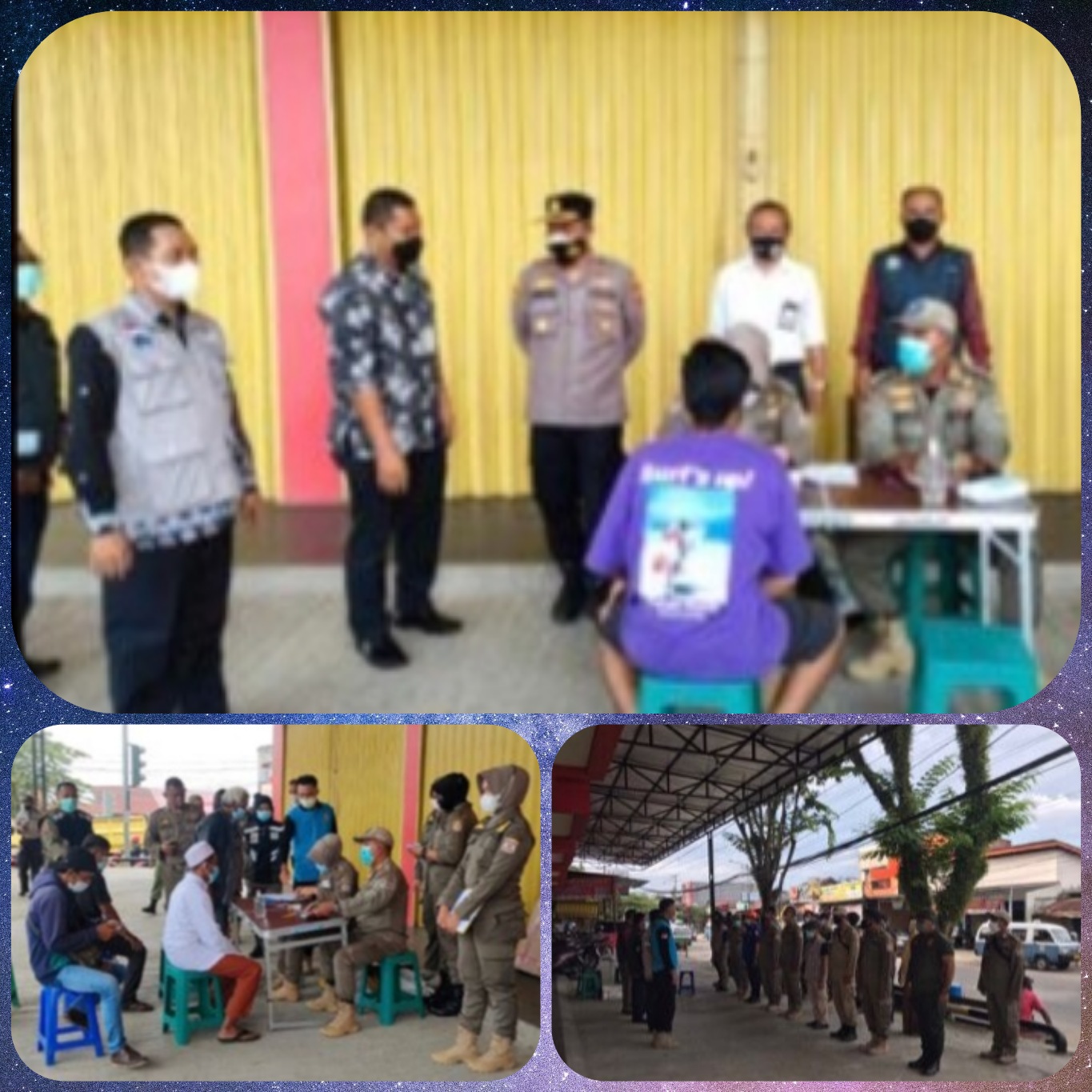 Pelaksanaan Giat PPKM Level II Berbasis Mikro di Wilayah Kecamatan Balikpapan Utara