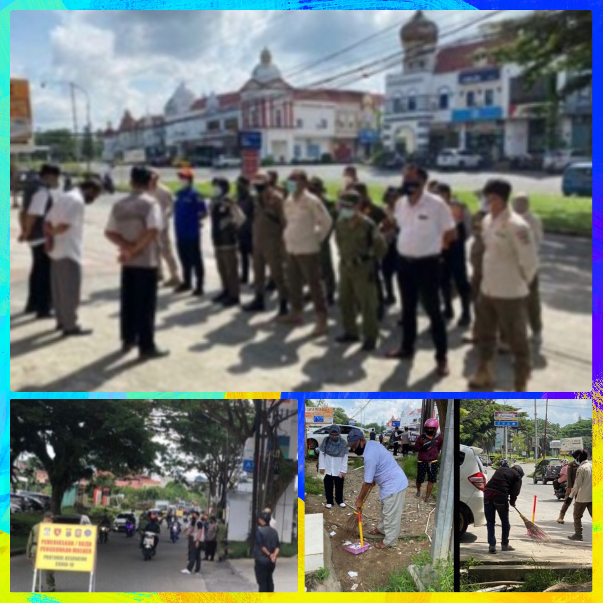 Pelaksanaan Giat PPKM Level II Berbasis Mikro di Wilayah Kecamatan Balikpapan Utara