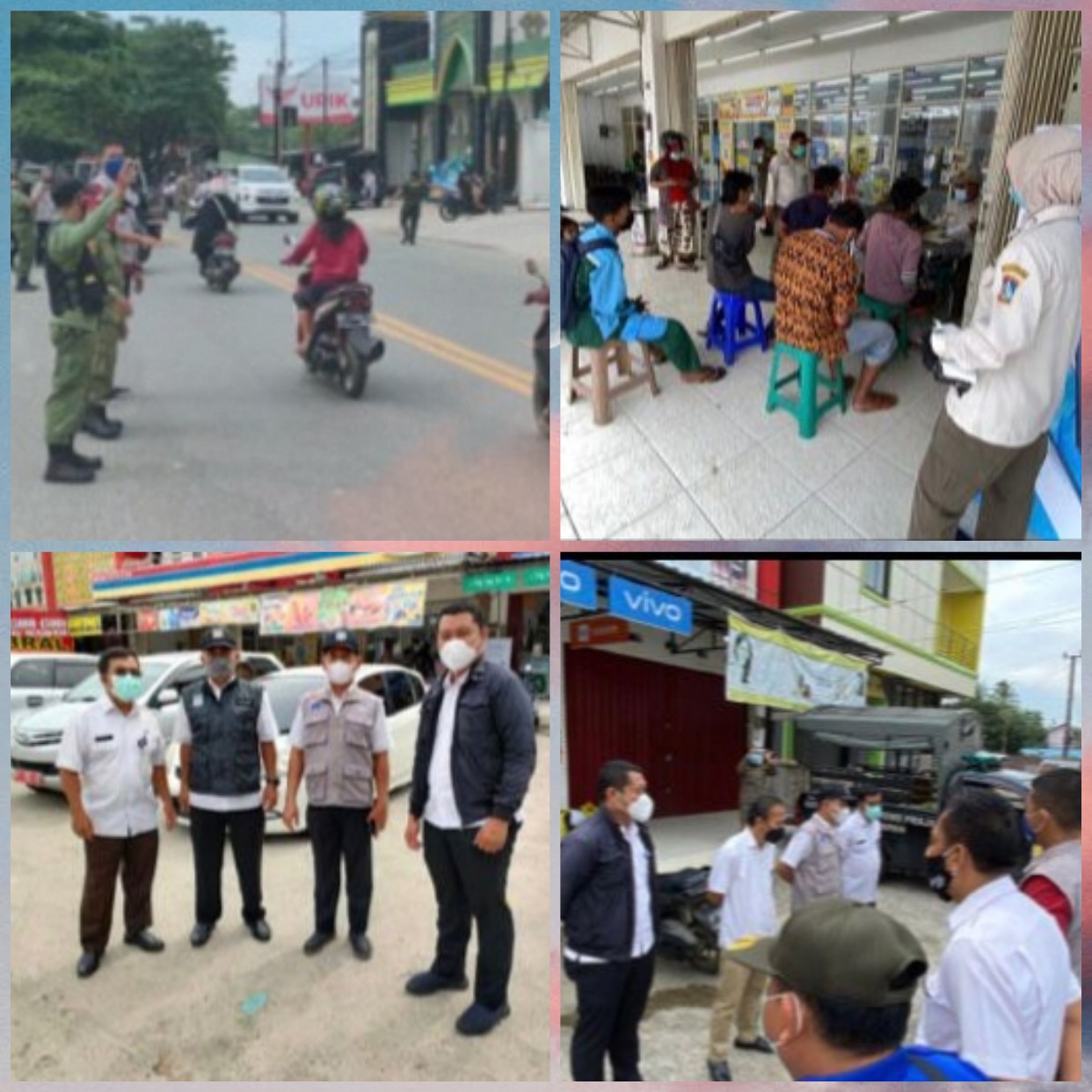 Pelaksanaan Giat PPKM Level II Berbasis Mikro di Wilayah Kecamatan Balikpapan Utara