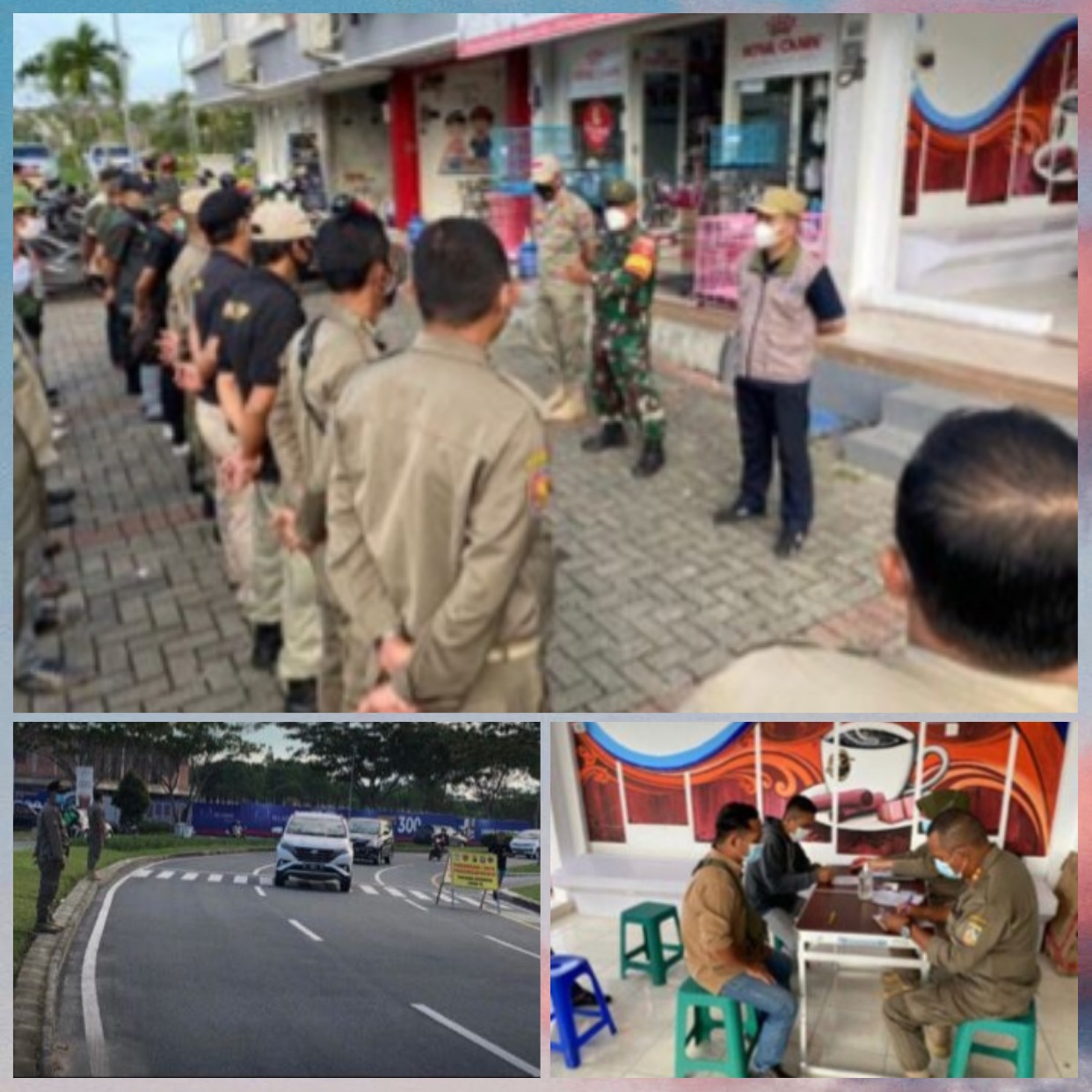 Pelaksanaan Giat PPKM Level II Berbasis Mikro di Wilayah Kecamatan Balikpapan Utara