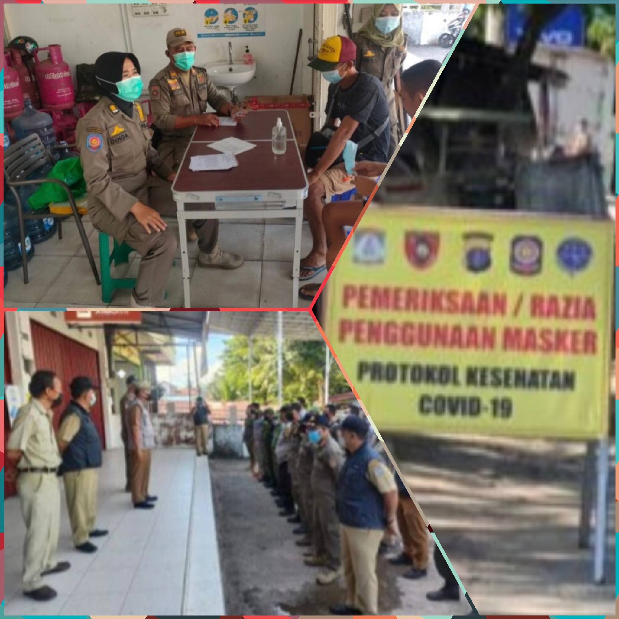 Pelaksanaan Giat PPKM Level II Berbasis mikro di wilayah kecamatan Balikpapan Utara