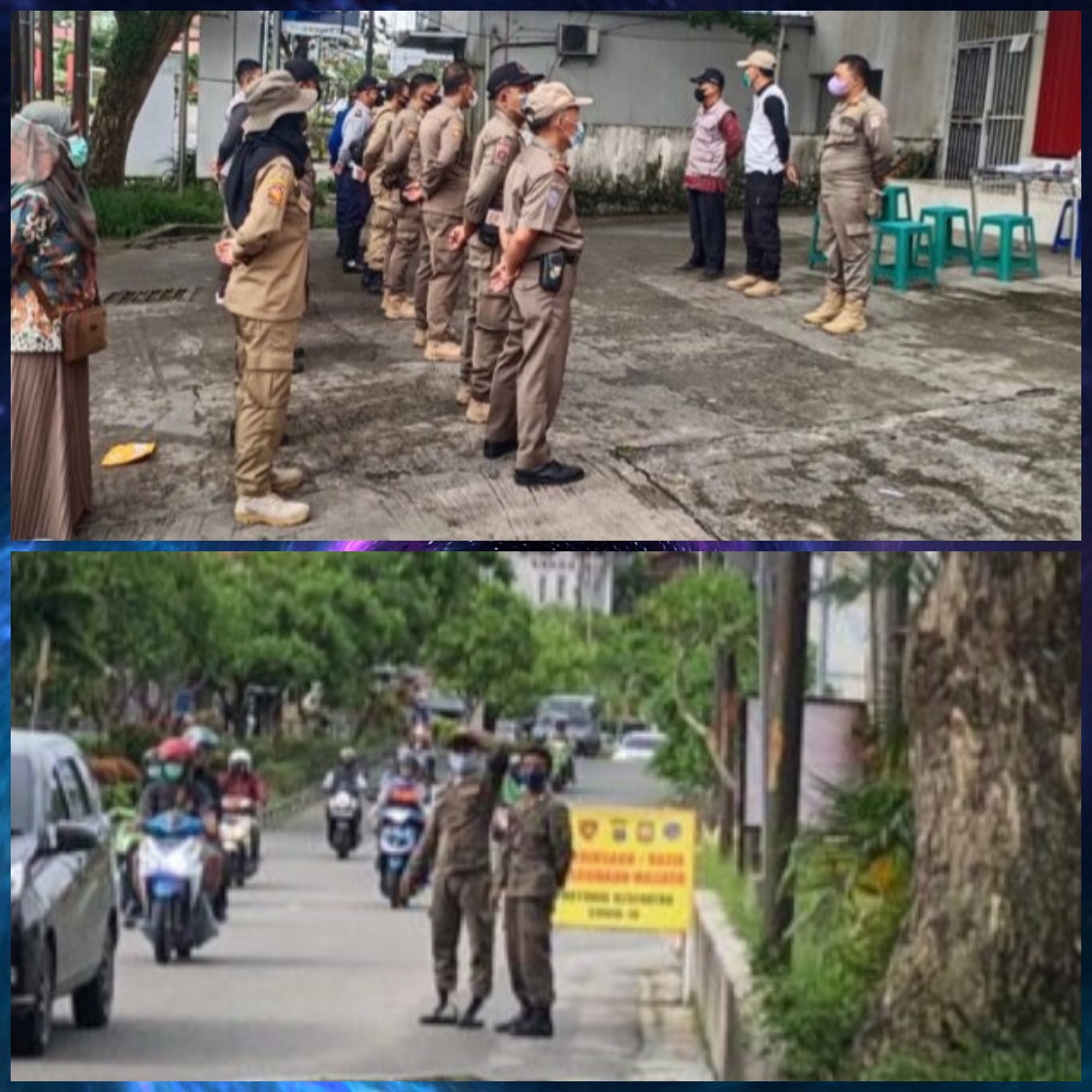 Pelaksanaan Giat PPKM Level II Berbasis Mikro di Wilayah Kecamatan Balikpapan Utara