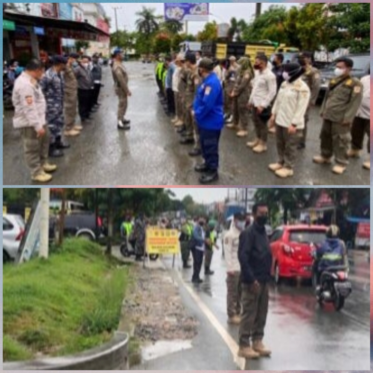 Pelaksanaan Giat PPKM Level II Berbasis Mikro di Wilayah Kecamatan Balikpapan Utara