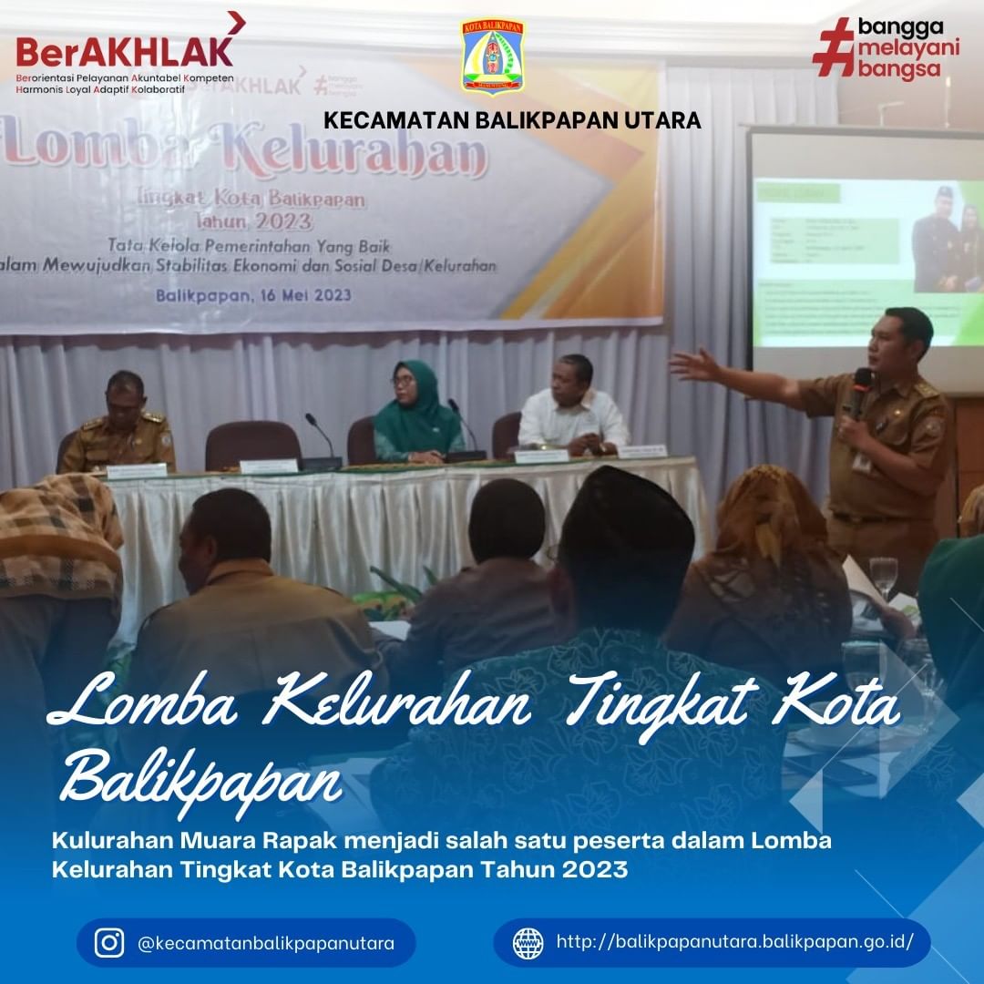 Lomba Kelurahan Tingkat Kota Balikpapan