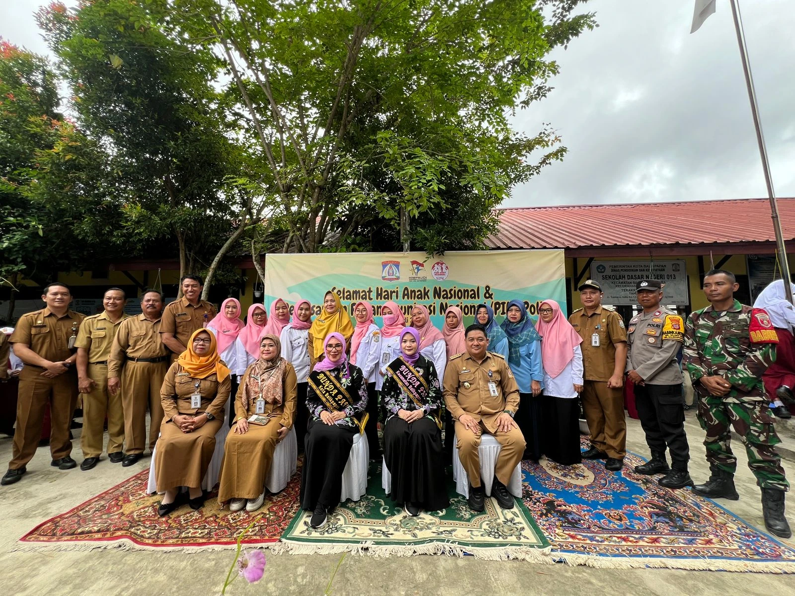 Peringatan Hari Anak Nasional & Pekan Imunisasi Nasional (PIN) Polio Kecamatan Balikpapan Utara